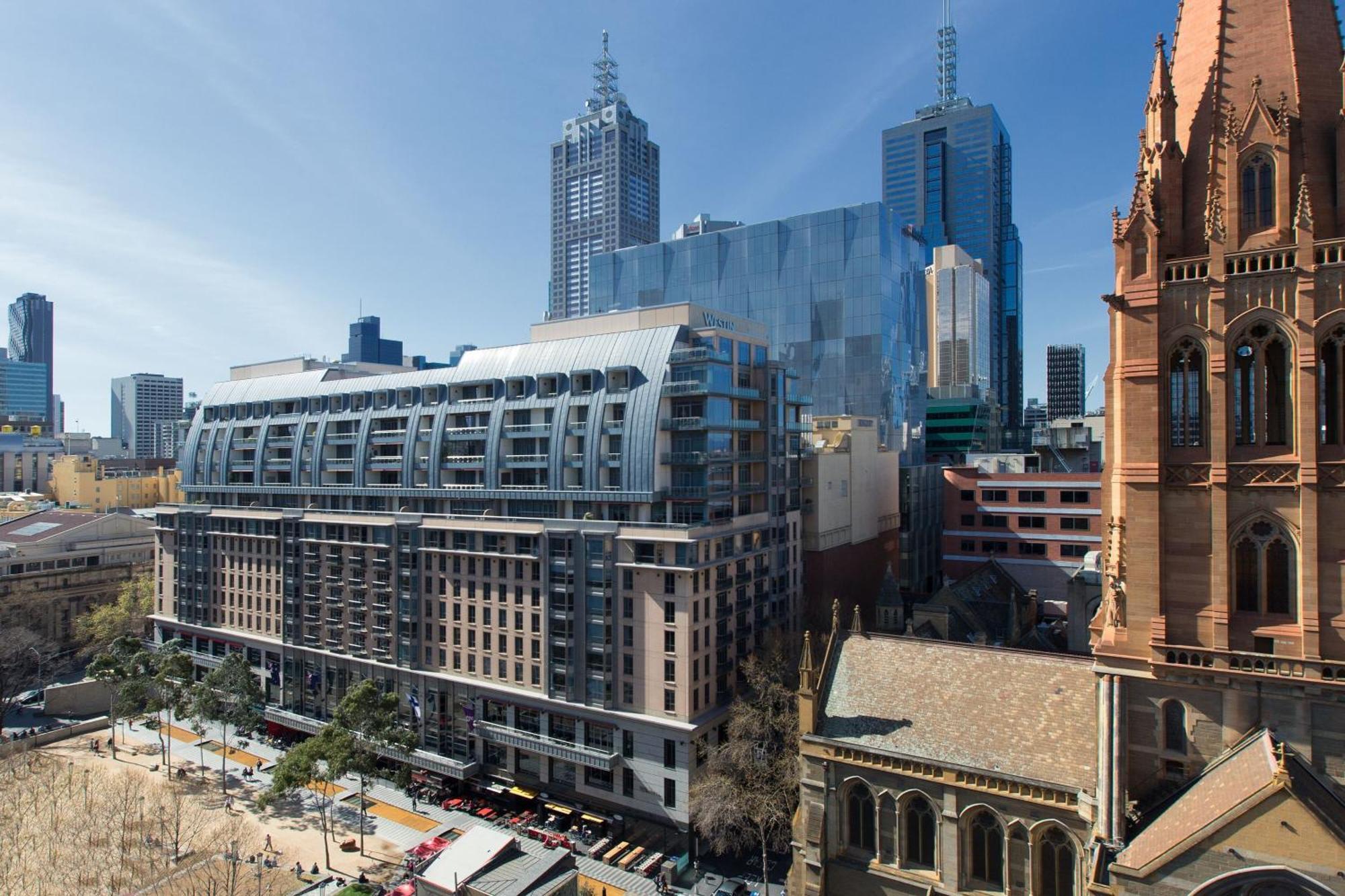 Hotel The Westin Ville de Melbourne Extérieur photo The proposed apartment building