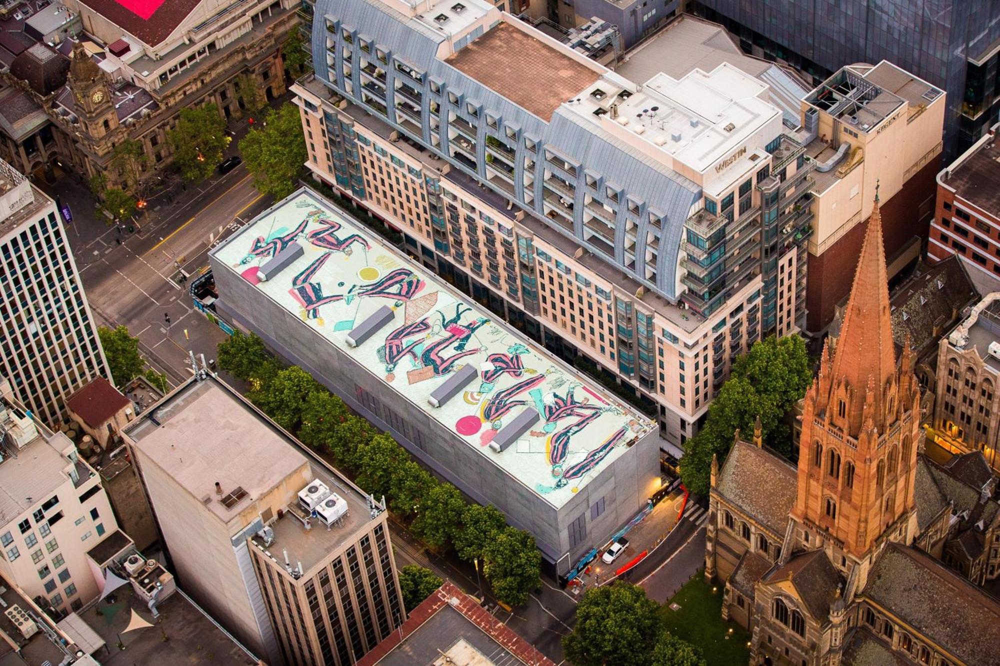 Hotel The Westin Ville de Melbourne Extérieur photo The rooftop of the Melbourne Museum